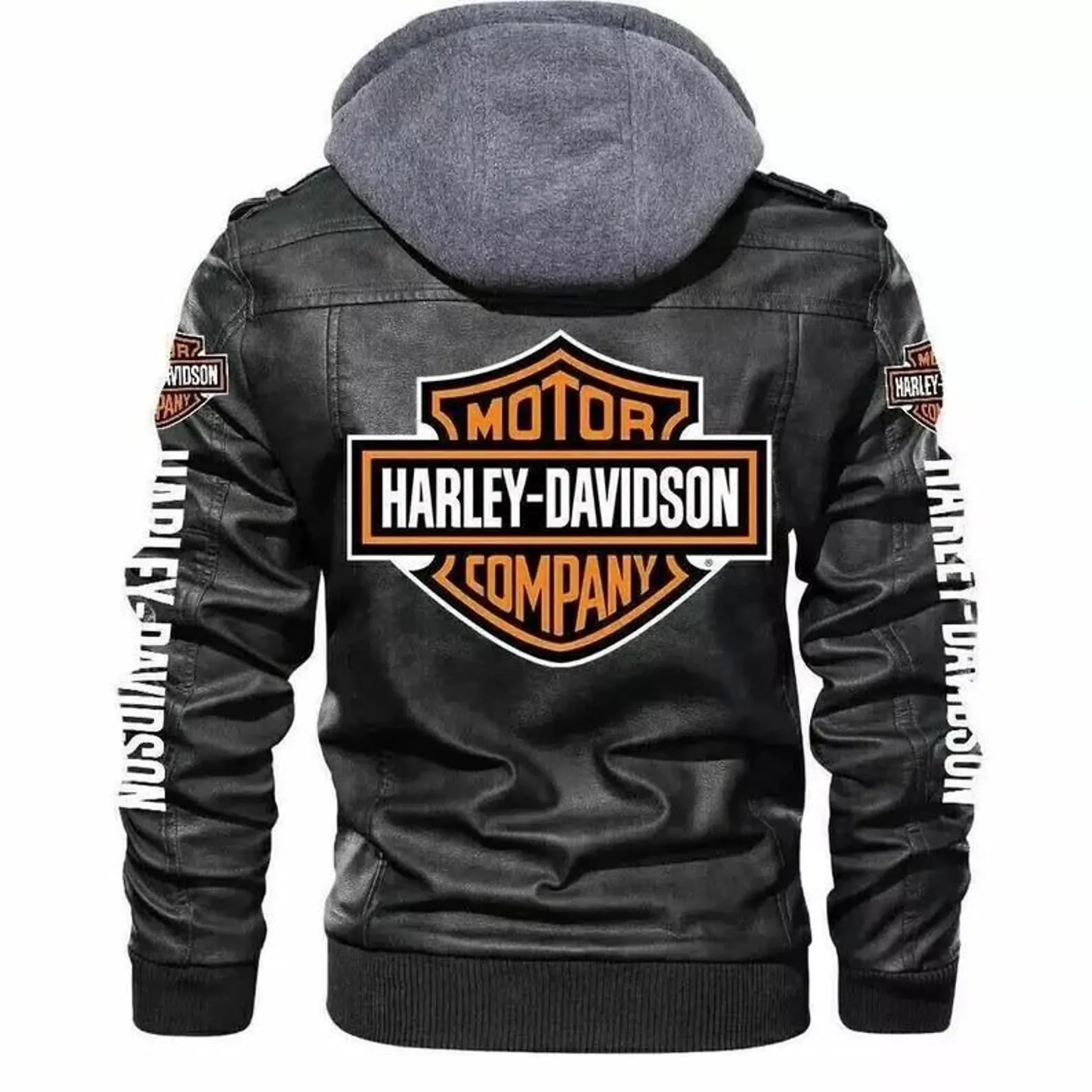 HARLEY DAVIDSON H-D VINTAGE HOOD MOTORBIKE JACKET