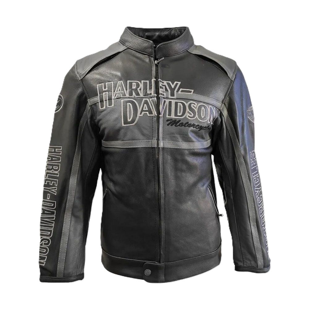 HARLEY DAVIDSON GRAY JACKET VINTAGE