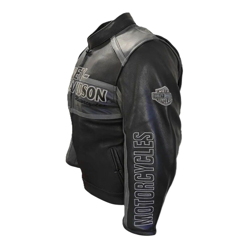 HARLEY DAVIDSON GRAY JACKET VINTAGE