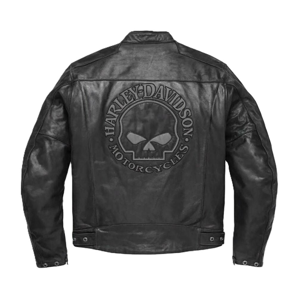 HARLEY DAVIDSON H-D SKULL VINTAGE JACKET MOTORBIKE